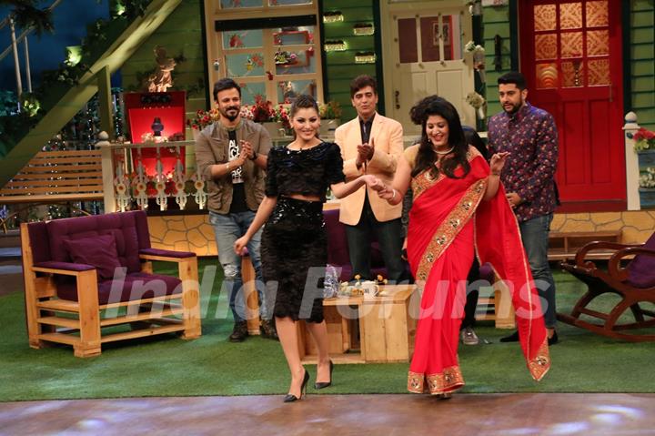 Vivek, Urvashi, Indra and Aftab Promotes 'Great Grand Masti' on 'The Kapil Sharma Show'