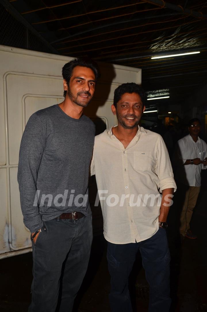 Arjun Rampal at Special Screening of film 'Madaari'