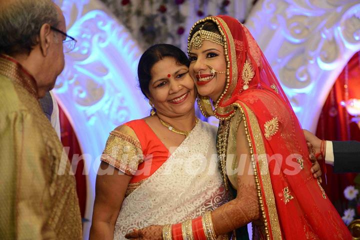 Sambhavna Seth at her Marriage Ceremony