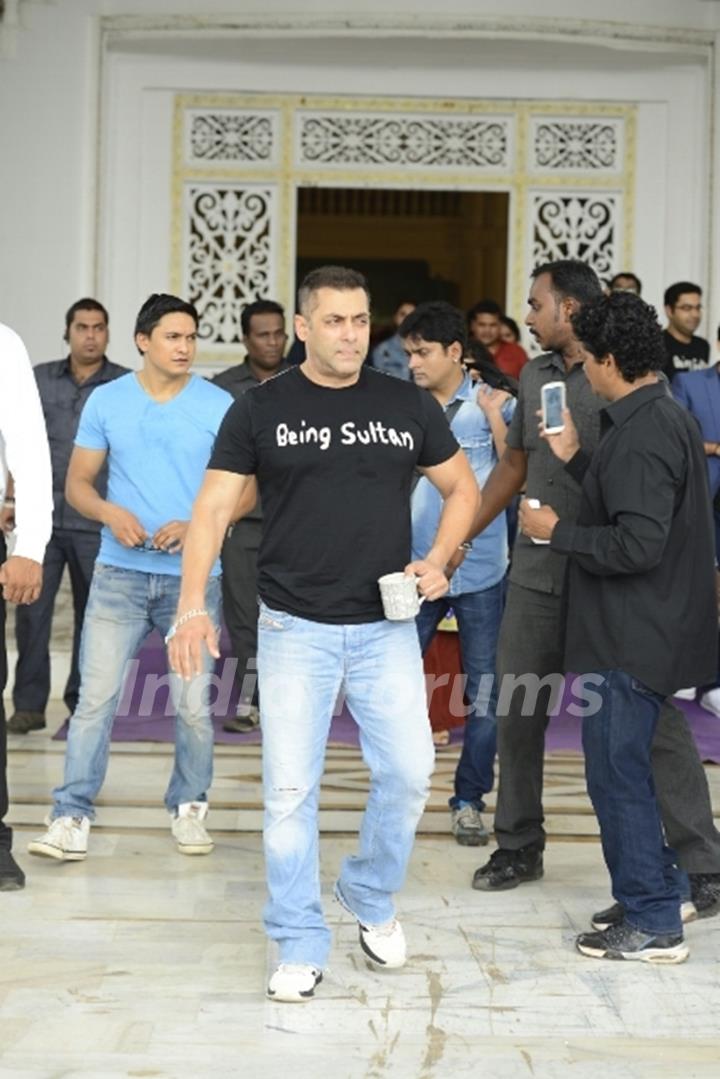 Salman Khan at 'Sultan' press meet at Panvel
