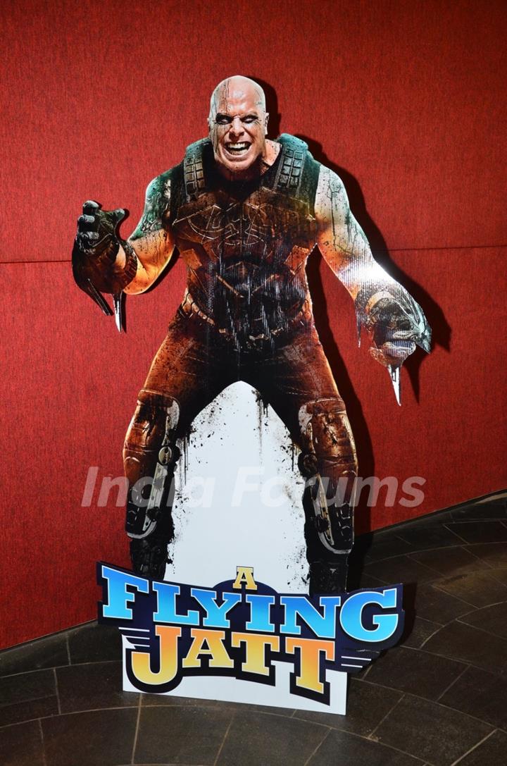 Cut out of Nathan Jones at Trailer Launch of 'A Flying Jatt'
