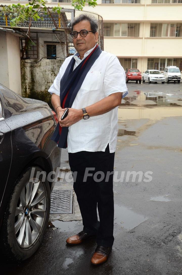 Subhash Ghai at Convocation ceremony at Whistling Woods