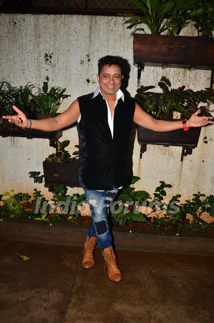 Singer Sukhwinder Singh at Special screening of the film “Madaari”