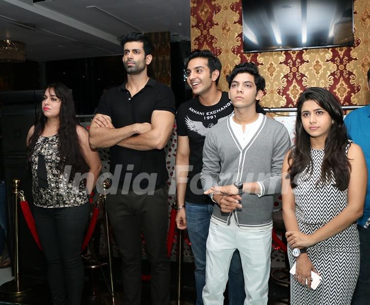 Namik Paul with other celebs at SONY TV's show celebration of a century