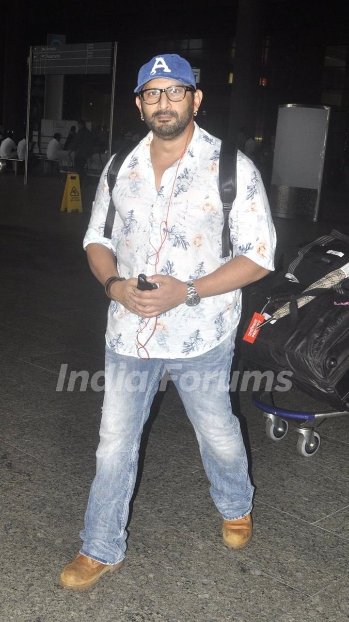 Arshad Warsi snapped at airport