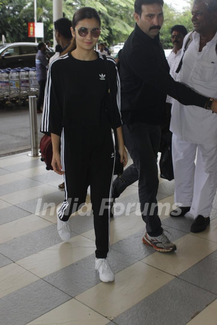 Alia Bhatt snapped at airport