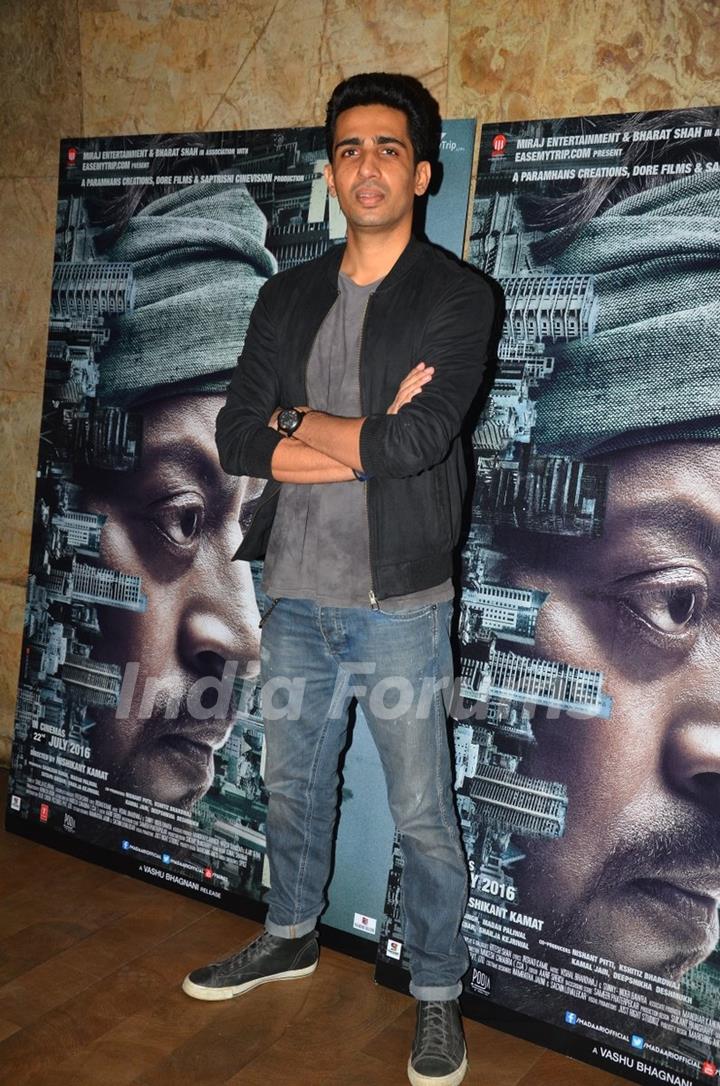 Gulshan Devaiah at the special screening of 'Madaari'