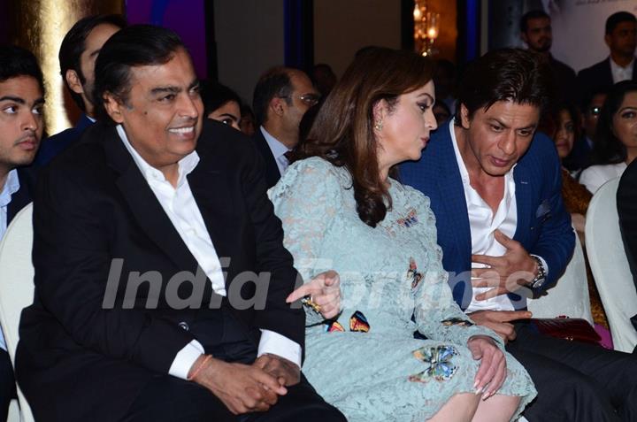 SRK and Ambanis at Launch of Gunjan Jain's Book 'She Walks She Leads'