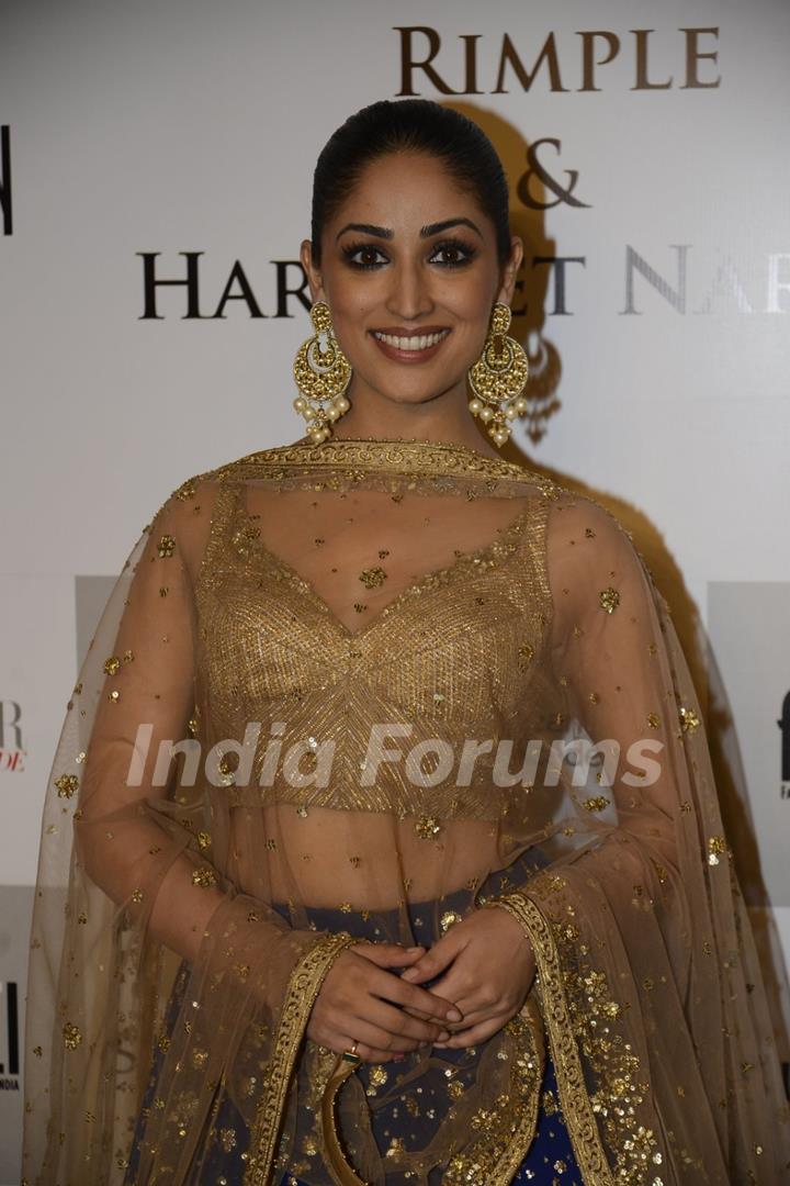 Yami Gautam at Day 3 of FDCI India Couture Week