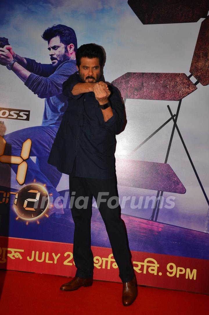 Anil Kapoor in action at Special Screening of film '24 Season 2'