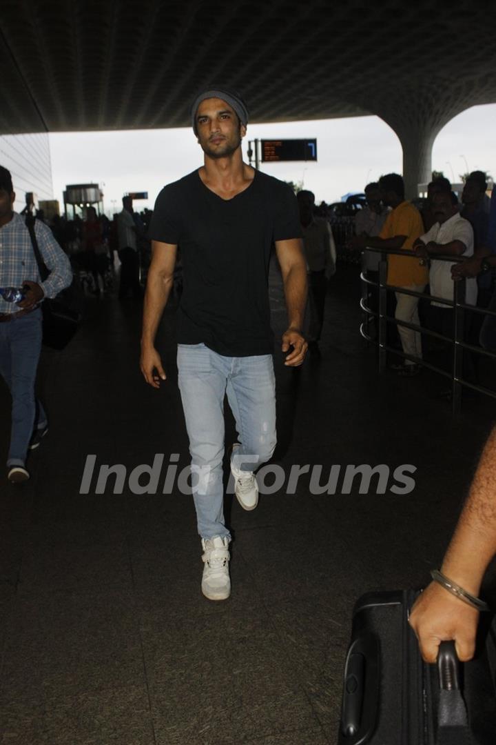 Airport Diaries: Sushant Singh Rajput