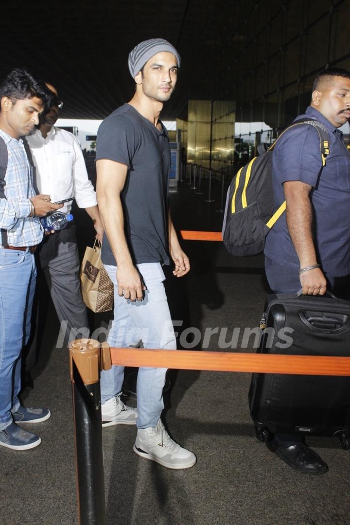 Airport Diaries: The on screen M. S. Dhoni - Sushant Singh Rajput