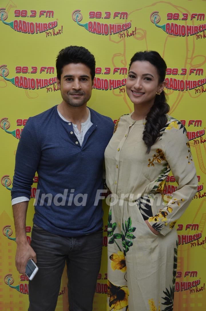 Rajeev Khandelwal and Gauahar Khan Promotes 'Fever' on Radio Mirchi