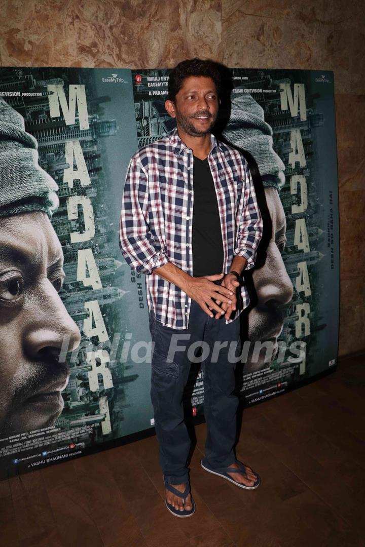 Nishikant Kamat at the special screening of 'Madaari'