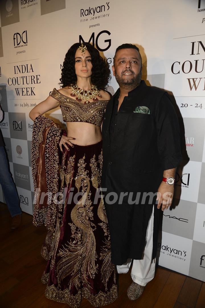 Kangana Ranaut at India Couture Week Day 4