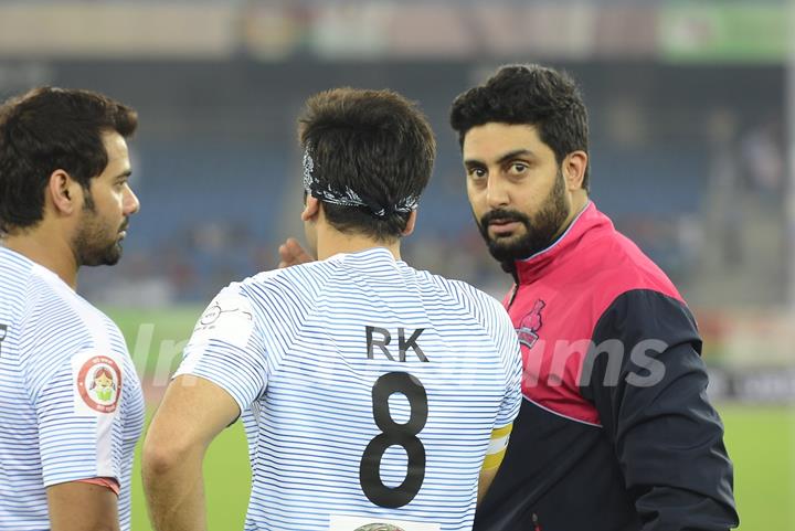 Abhishek Bachchan at Soccer Match between Parliamentary MP vs All Stars