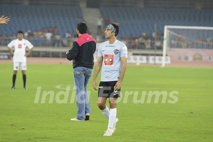 Ranbir Kapoor at Soccer Match between Parliamentary MP vs All Stars