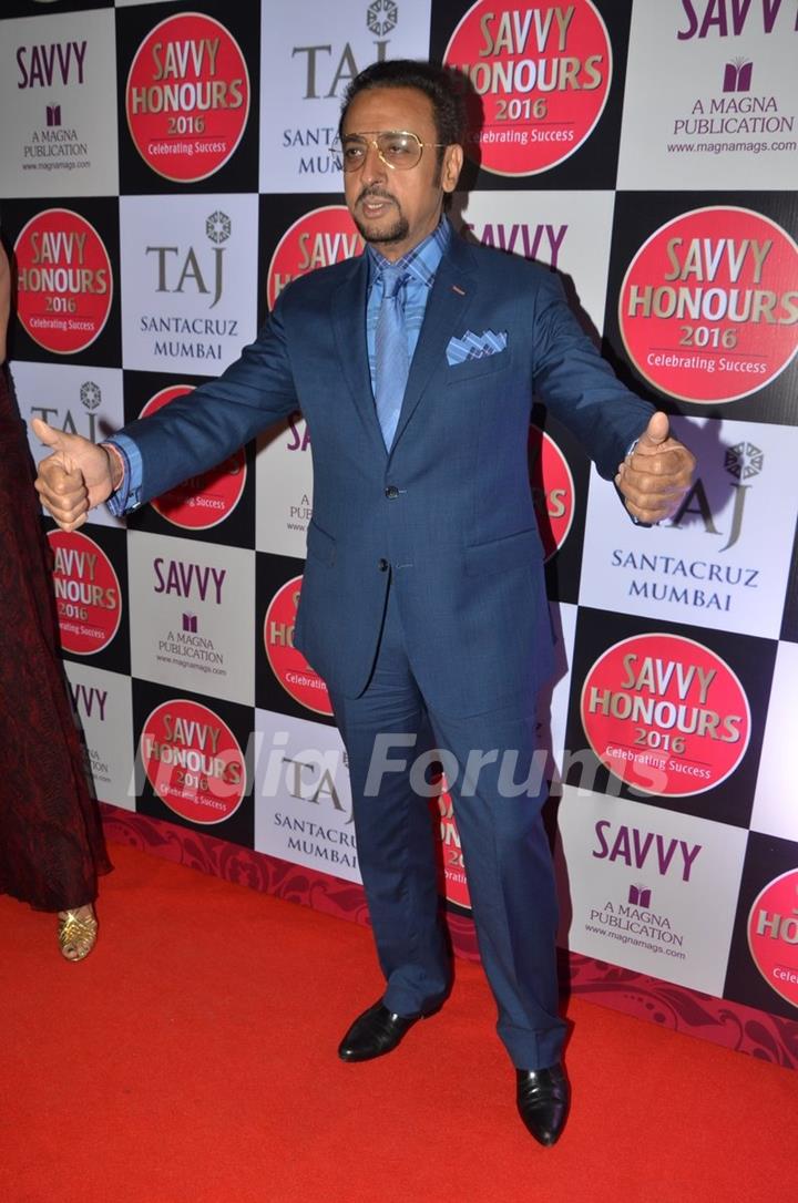 Actor Gulshan Grover at Savvy Honours 2016