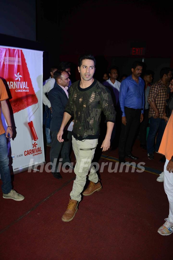 Varun Dhawan Promotes 'Dishoom'