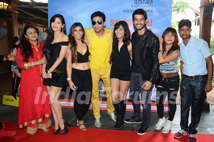 Sunny Kaushal at Trailer launch of 'Sunshine Music Tours and Travels'