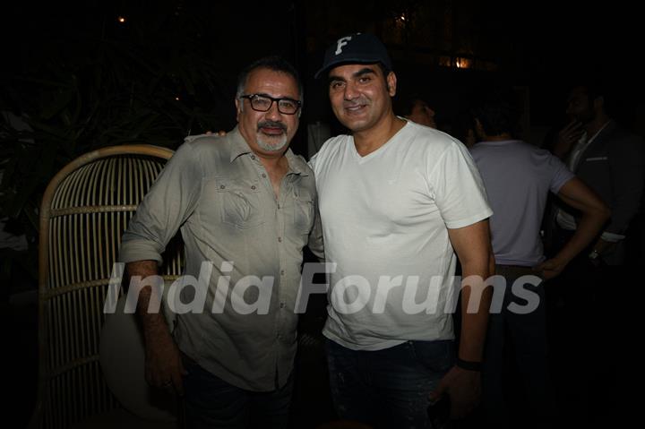 Ajay Chabbria with Arbaaz Khan at 'Fever' Bash!