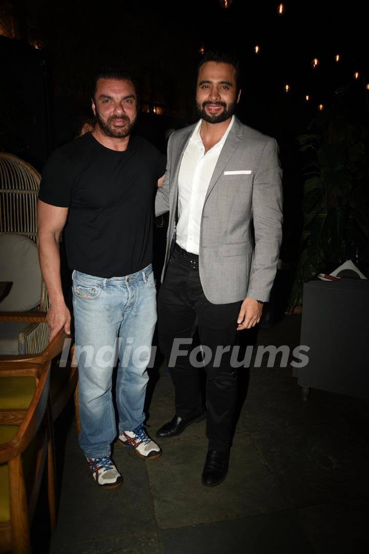 Actors Sohail Khan and Jackky Bhagnani at 'Fever' Bash!