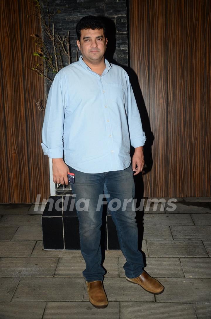 Siddharth Roy Kapur attends Party at Aamir Khan's residence