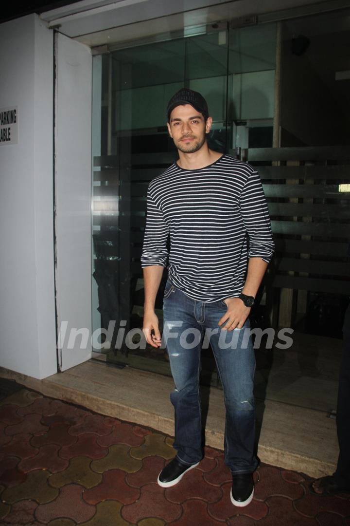 Suraj Pancholi snapped in the city