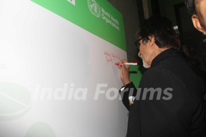 Big B at World Hepatitis Day event