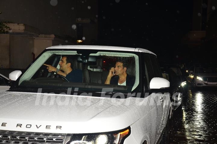 Akshay Kumar at Special screening of the film 'Dishoom'