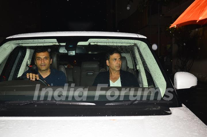 Akshay Kumar at Special screening of the film 'Dishoom'