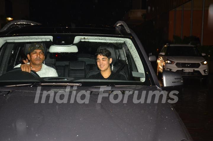 Aarav Kumar at Special screening of the film 'Dishoom'