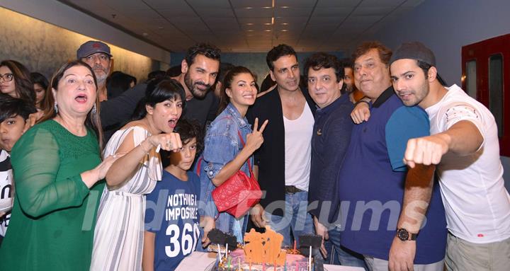 Celebs at Special screening of the film 'Dishoom'