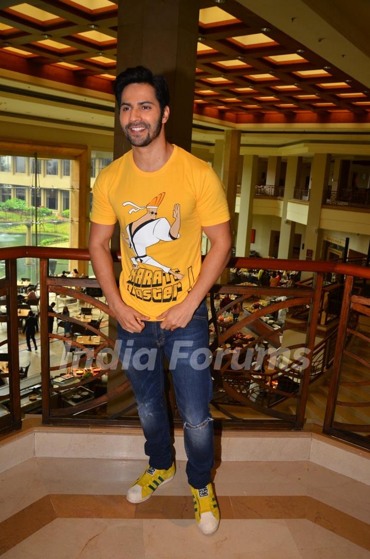 Varun Dhawan Promotes 'Dishoom'