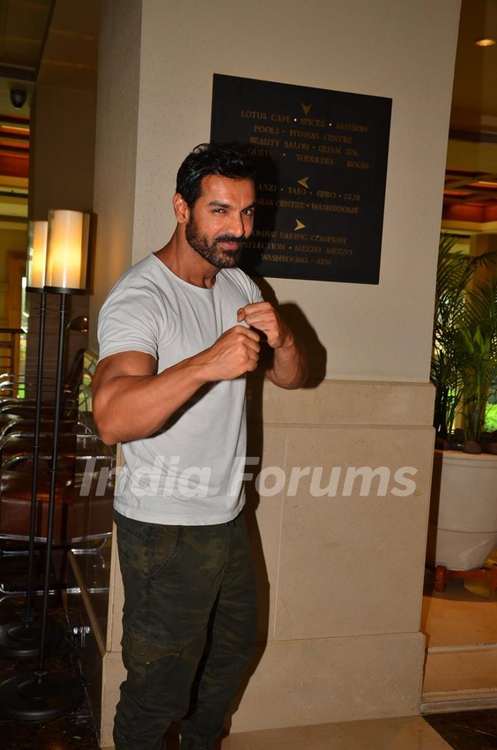 John Abraham Promotes 'Dishoom'