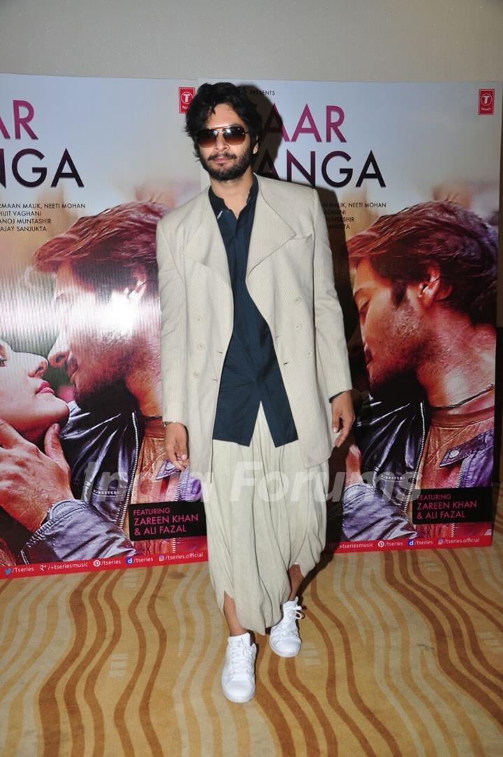 Ali Fazal at Launch of music video 'Pyar Manga Hai'