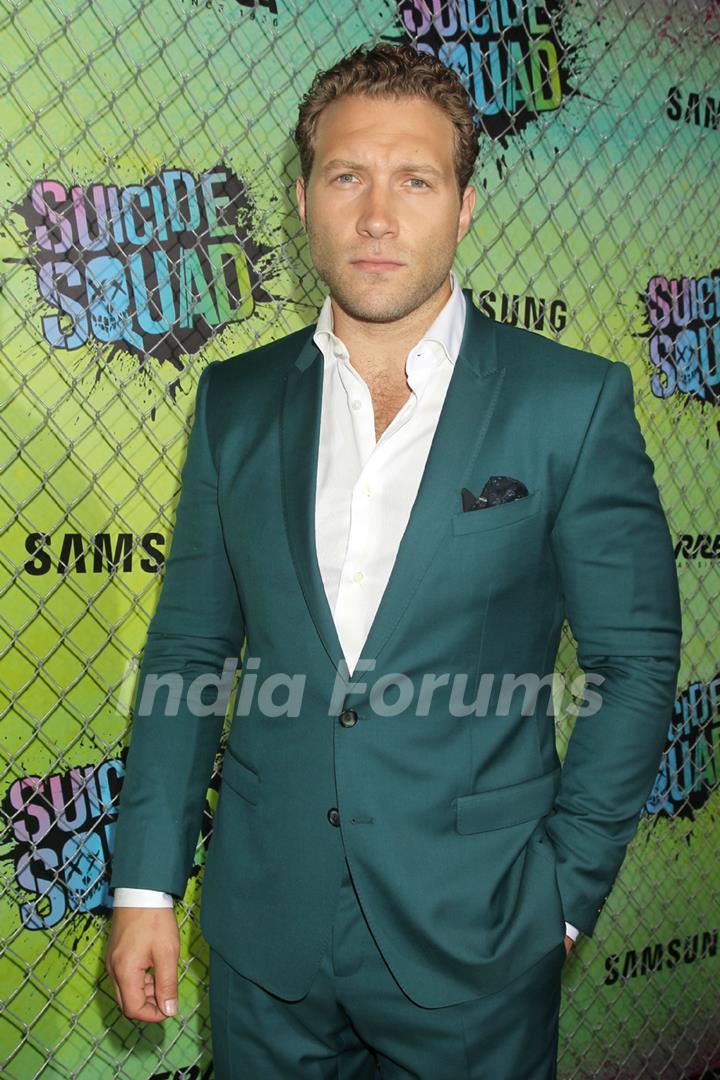 Joel Kinnaman at Premiere of 'Suicide Squad' at NY