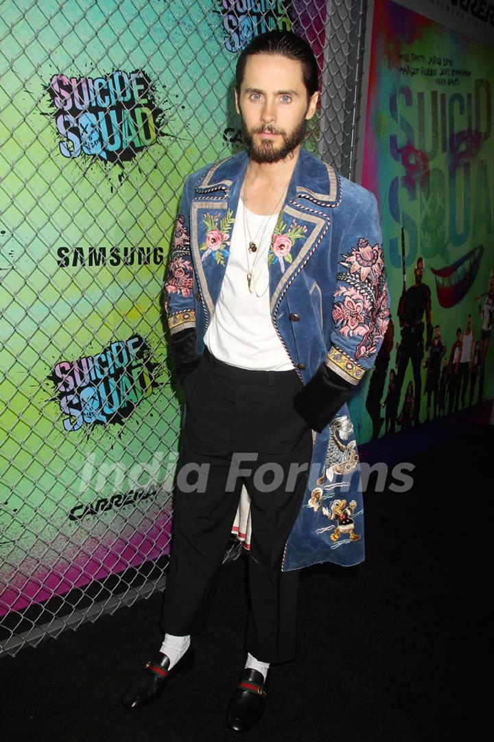 Jared Leto at Premiere of 'Suicide Squad' at NY