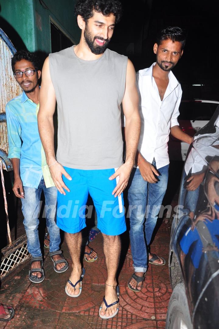 Aditya Roy Kapur snapped post rehearsals of Dream Team tour