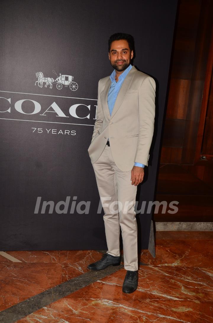 Abhay Deol at Launch of COACH In India
