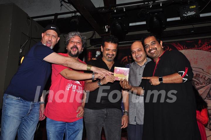 Sanjay Divecha album launch with Ehsaan Noorani, Amol Gupte, Shankar Mahadevan and Loy Mendosa