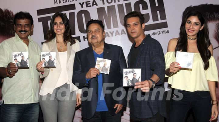 cast at Launch of film 'Yea Toh Two Much Ho Gayaa'