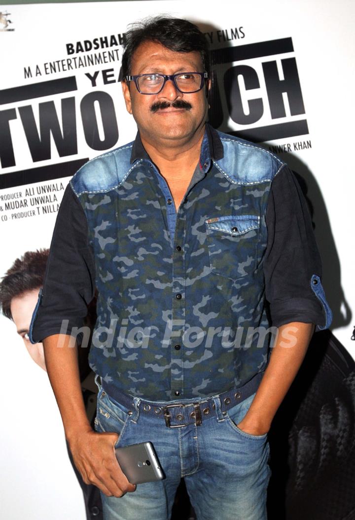 Vijay Patkar at Launch of film 'Yea Toh Too Much Ho Gayaa'