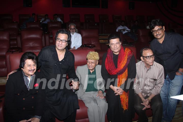 Singers at Music launch of film Majaz Ae Gham-E- Dil Kya Karun