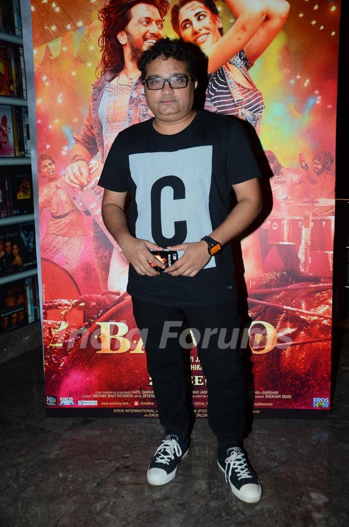 Ravi Jadhav at Trailer launch of movie 'Banjo'