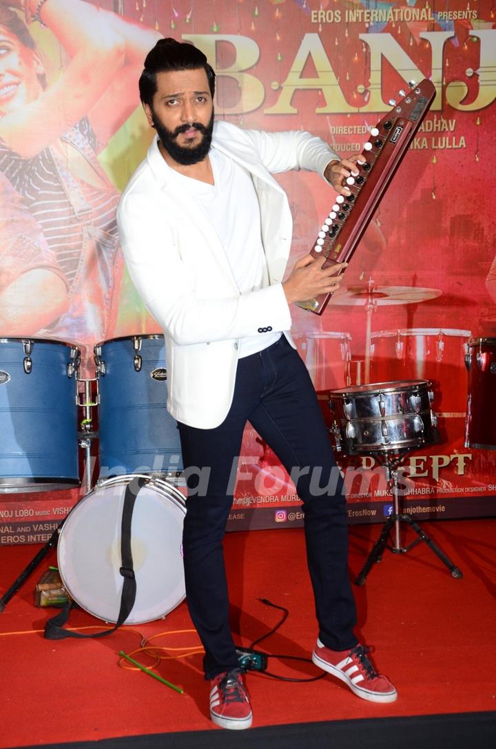 Riteish Deshmukh at Trailer launch of movie 'Banjo'