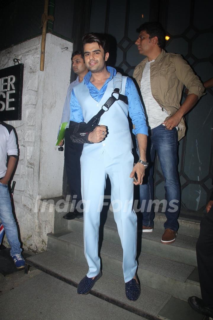 Manish Paul at Rohini Iyer's Birthday bash!