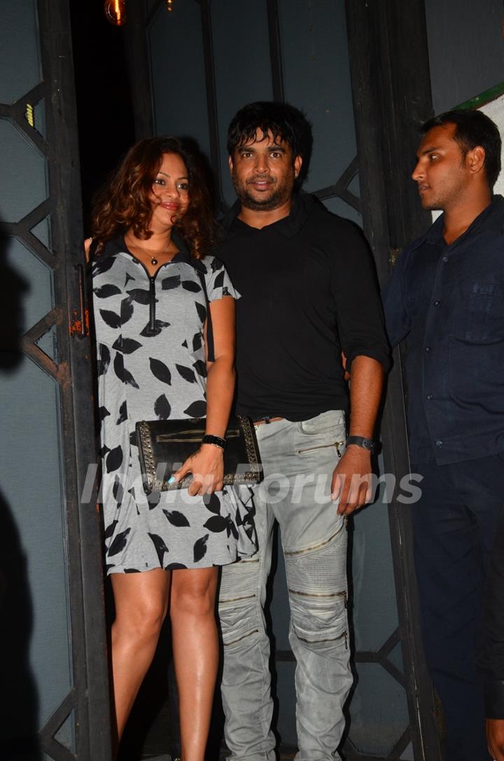 R. Madhavan at Rohini Iyer's Birthday bash!