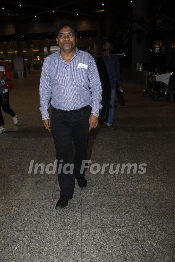 Johny Lever Snapped at Airport