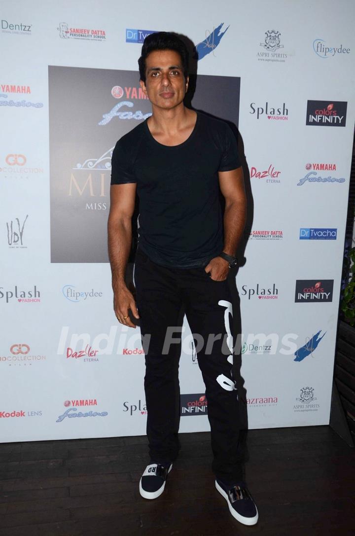 Sonu Sood at Launch of Yamaha Fascino Miss Diva 2016